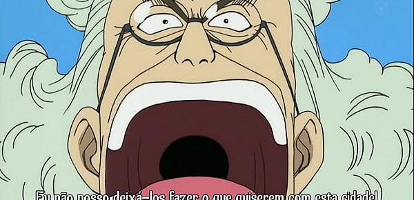  06 - Situação Desesperadora! Moji, o Domador, Contra Luffy!